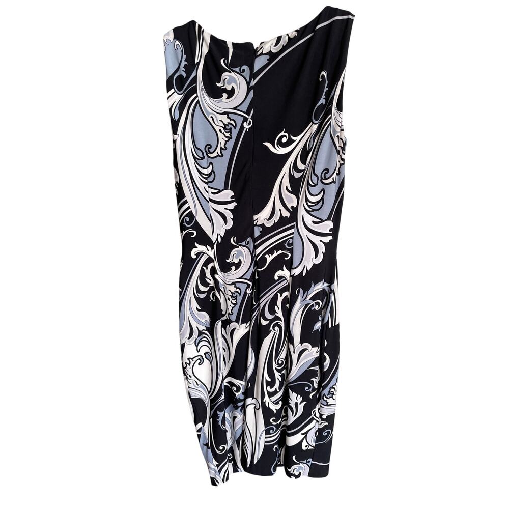 Cache Dress Side Ruching Tie Office Evening Event Classy Size Womens Large - Picture 6 of 9